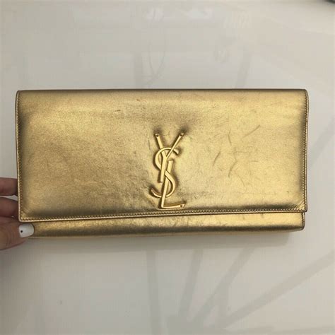 ysl used clutch